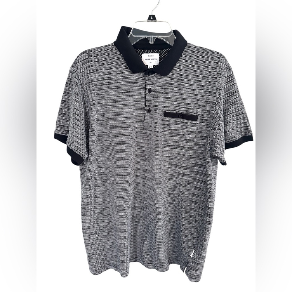 Peter Werth London Men’s Polo Shirt Size Large